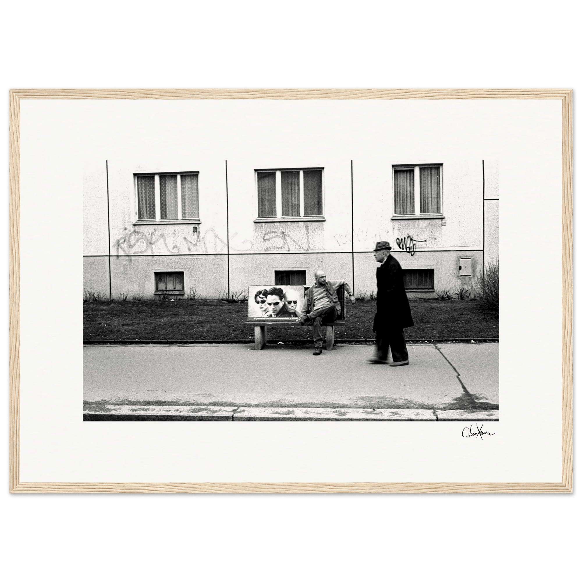 The Urban Matrix Framed print A2 (42 x 59.4 cm) Wood frame 35