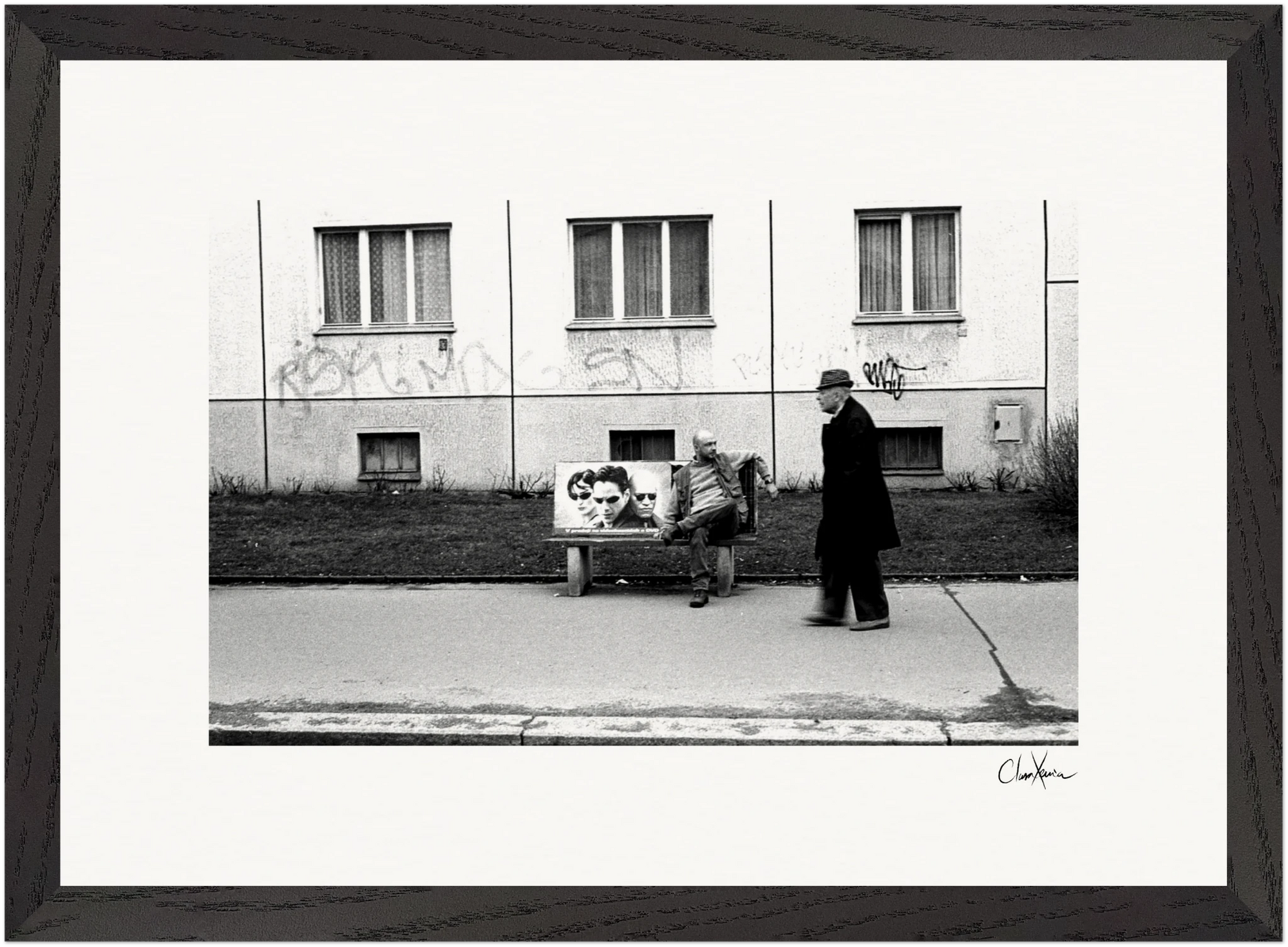 The Urban Matrix Framed print A3 (29.7 x 42 cm) Black frame 70