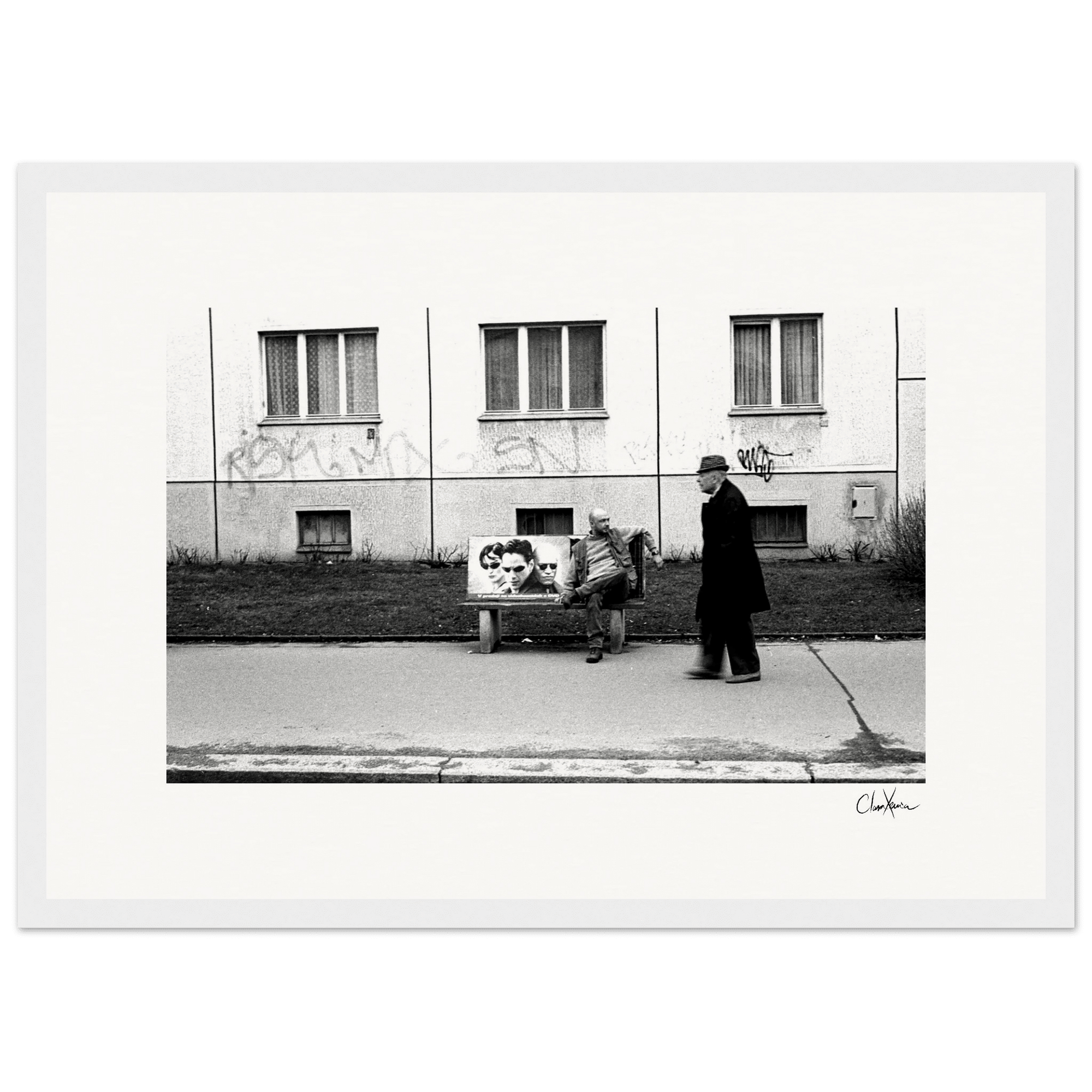 The Urban Matrix Framed print A3 (29.7 x 42 cm) White frame 11