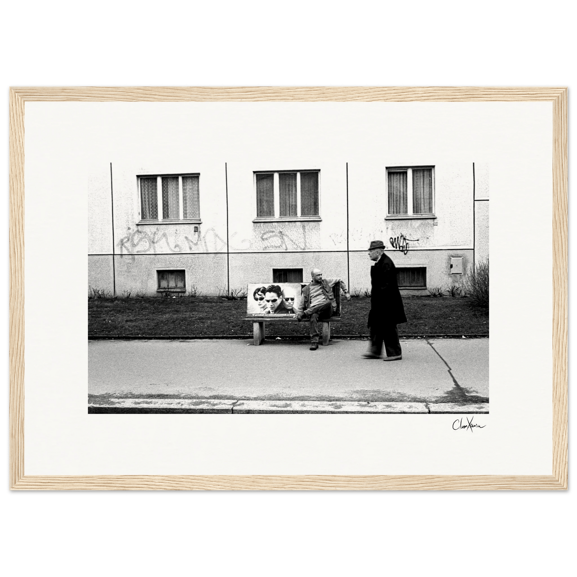 The Urban Matrix Framed print A3 (29.7 x 42 cm) Wood frame 36