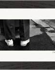 This is Where He Stood Framed print 13x18 cm / 5x7″ Black frame 30