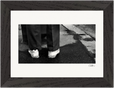 This is Where He Stood Framed print 13x18 cm / 5x7″ Black frame 30