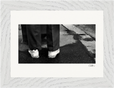 This is Where He Stood Framed print 13x18 cm / 5x7″ White frame 6