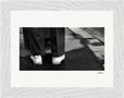 This is Where He Stood Framed print 15x20 cm / 6x8″ White frame 7
