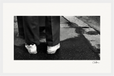 This is Where He Stood Framed print 28x43  cm / XL (11x17″) White frame 9