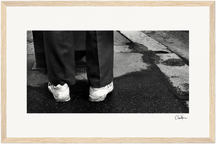 This is Where He Stood Framed print 28x43 cm / XL (11x17″) Wood frame 22