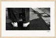 This is Where He Stood Framed print 30x45 cm / 12x18″ Wood frame 24