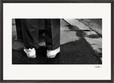 This is Where He Stood Framed print 50x70 cm / 20x28″ Black frame 37