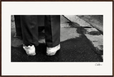 This is Where He Stood Framed print 60x90 cm / 24x36″ Dark wood frame 43