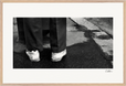 This is Where He Stood Framed print 60x90 cm / 24x36″ Wood frame 28