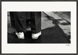 This is Where He Stood Framed print 70x100 cm / 28x40″ Black frame 41