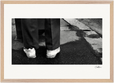 This is Where He Stood Framed print 70x100 cm / 28x40″ Wood frame 29