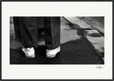 This is Where He Stood Framed print A1 (59.4 x 84.1  cm) Black frame 54