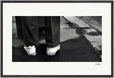 This is Where He Stood Framed print A1 (59.4 x 84.1 cm) Black frame 38