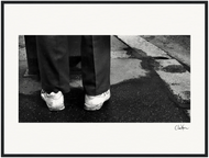 This is Where He Stood Framed print A2 (42 x 59.4 cm) Black frame 52