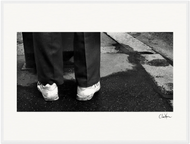 This is Where He Stood Framed print A2 (42 x 59.4 cm) White frame 13