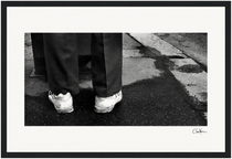 This is Where He Stood Framed print A3 (29.7 x 42 cm) Black frame 49