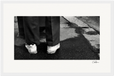 This is Where He Stood Framed print 28x43 cm / XL (11x17″) White frame 9