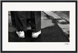 This is Where He Stood Framed print 30x45 cm / 12x18″ Black frame 50