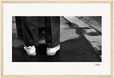 This is Where He Stood Framed print 30x45 cm / 12x18″ Wood frame 24