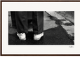 This is Where He Stood Framed print 40x60 cm / 16x24″ Dark wood frame 38