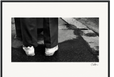 This is Where He Stood Framed print 50x70 cm / 20x28″ Black frame 53