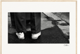 This is Where He Stood Framed print 50x70 cm / 20x28″ Wood frame 27