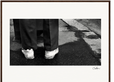 This is Where He Stood Framed print 60x80 cm / 24x32″ Dark wood frame 42