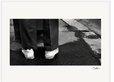 This is Where He Stood Framed print 60x80 cm / 24x32″ White frame 16