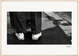 This is Where He Stood Framed print A1 (59.4 x 84.1 cm) Wood frame 28
