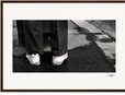 This is Where He Stood Framed print A2 (42 x 59.4 cm) Dark wood frame