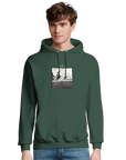 Transcendence - "Ready to Fly" Hoodie Bottle Green XS 3