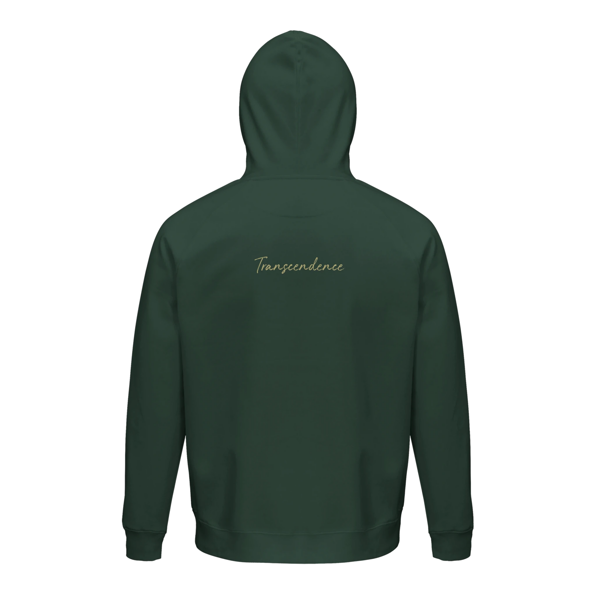 Transcendence - "Ready to Fly" Hoodie Bottle Green XS 50