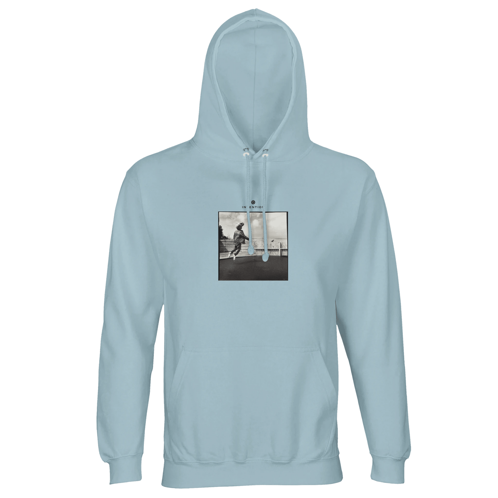 Transcendence - "Ready to Fly" Hoodie creamy blue XS 1