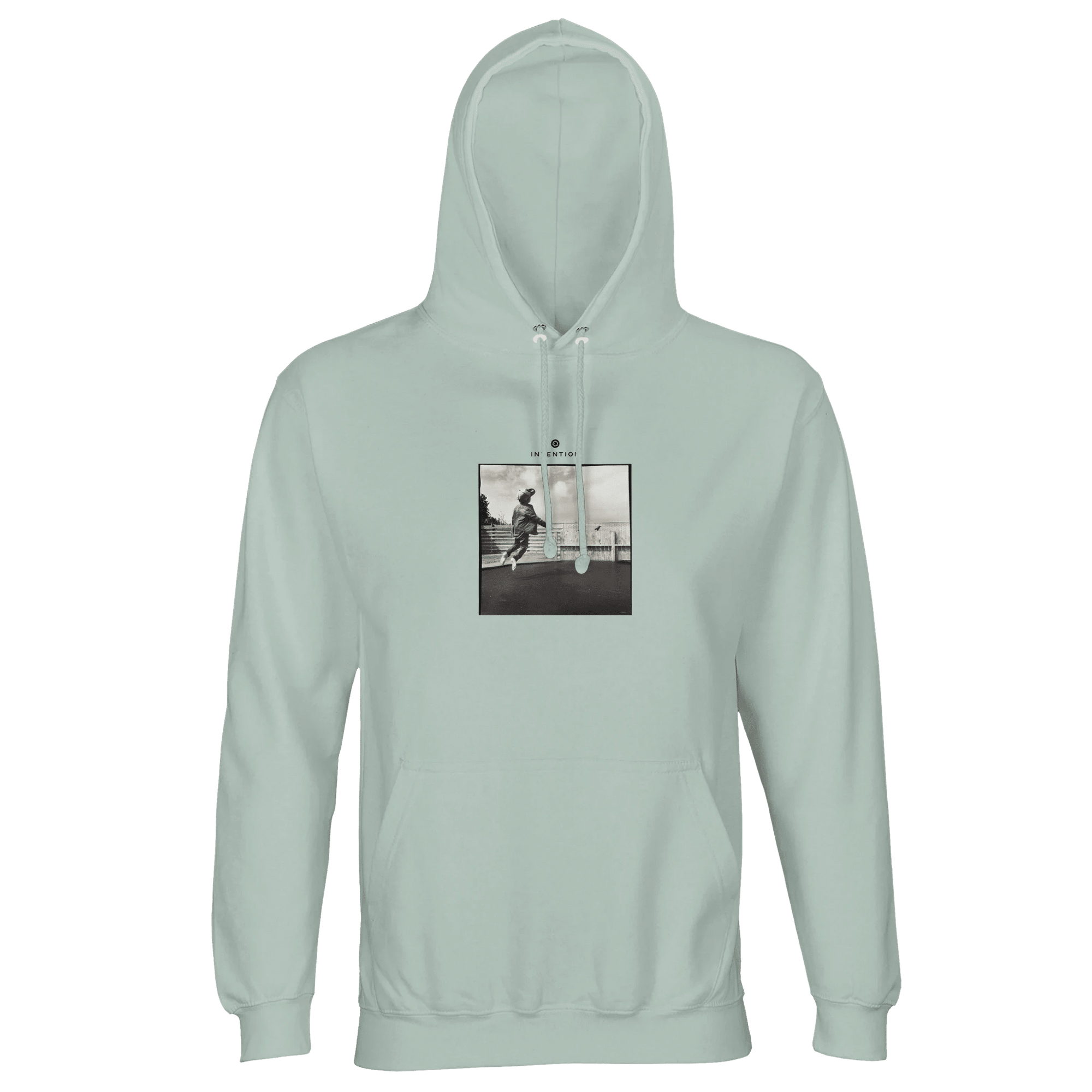 Transcendence - "Ready to Fly" Hoodie creamy green XS 1