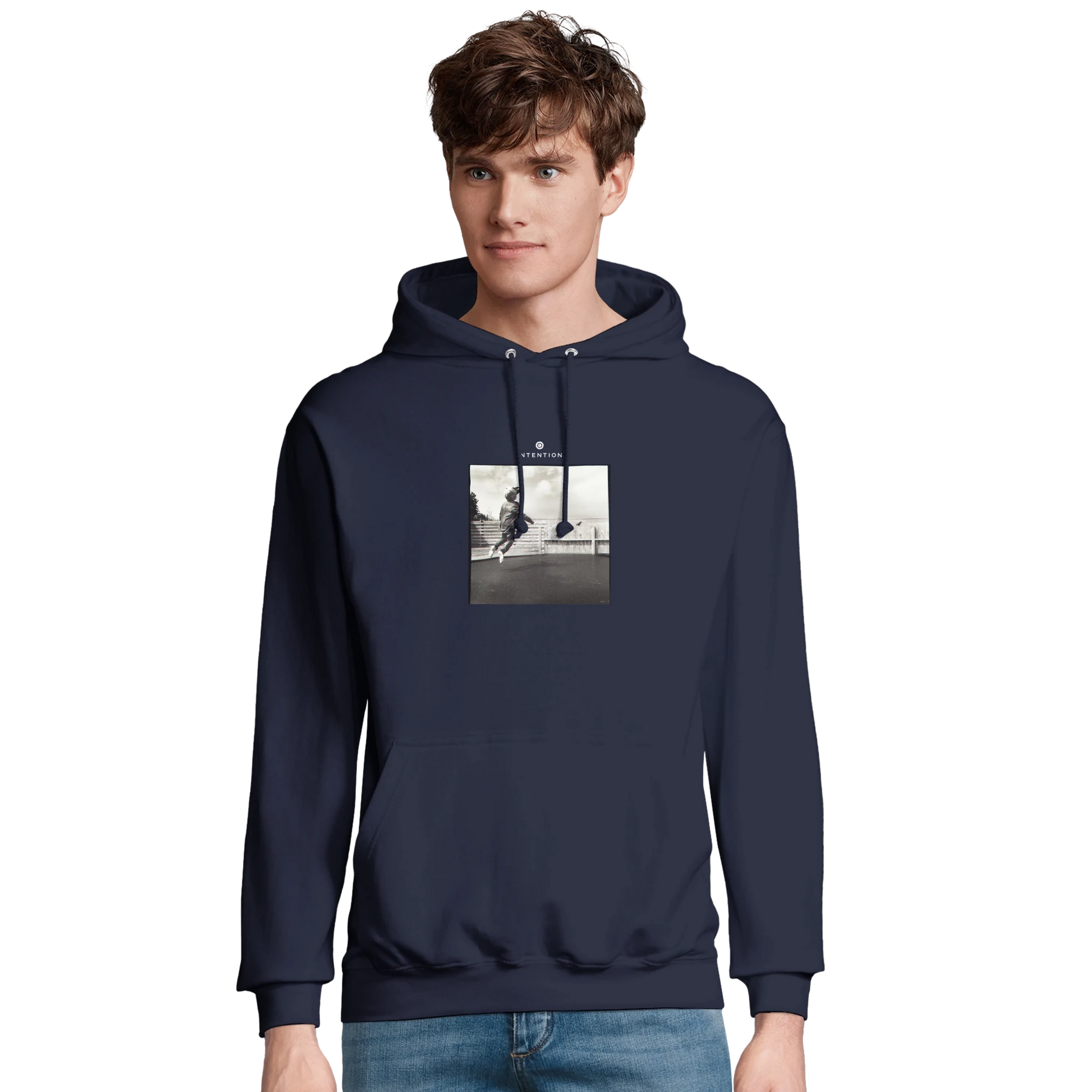 Transcendence - "Ready to Fly" Hoodie French Navy XS 3