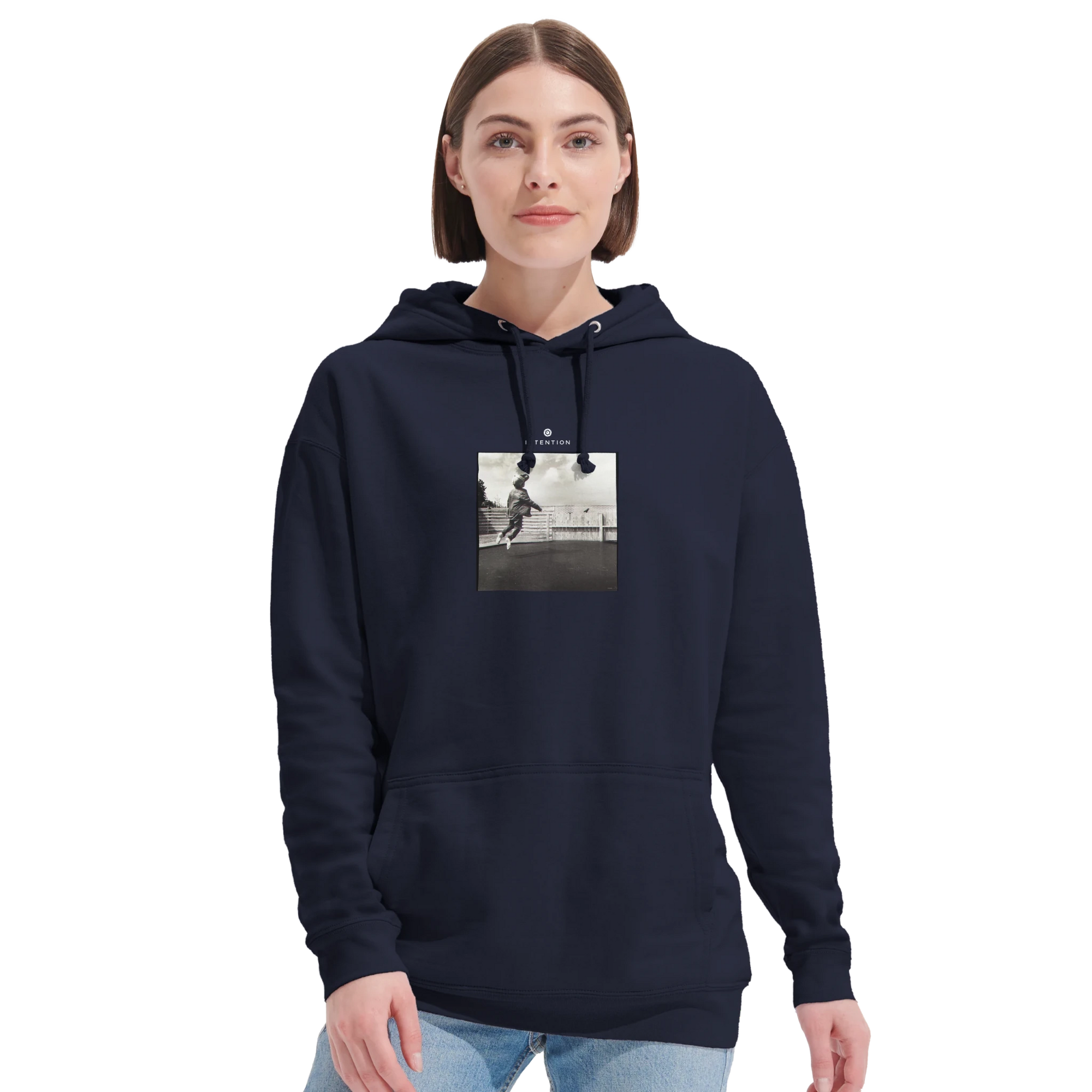 Transcendence - "Ready to Fly" Hoodie French Navy XS 5