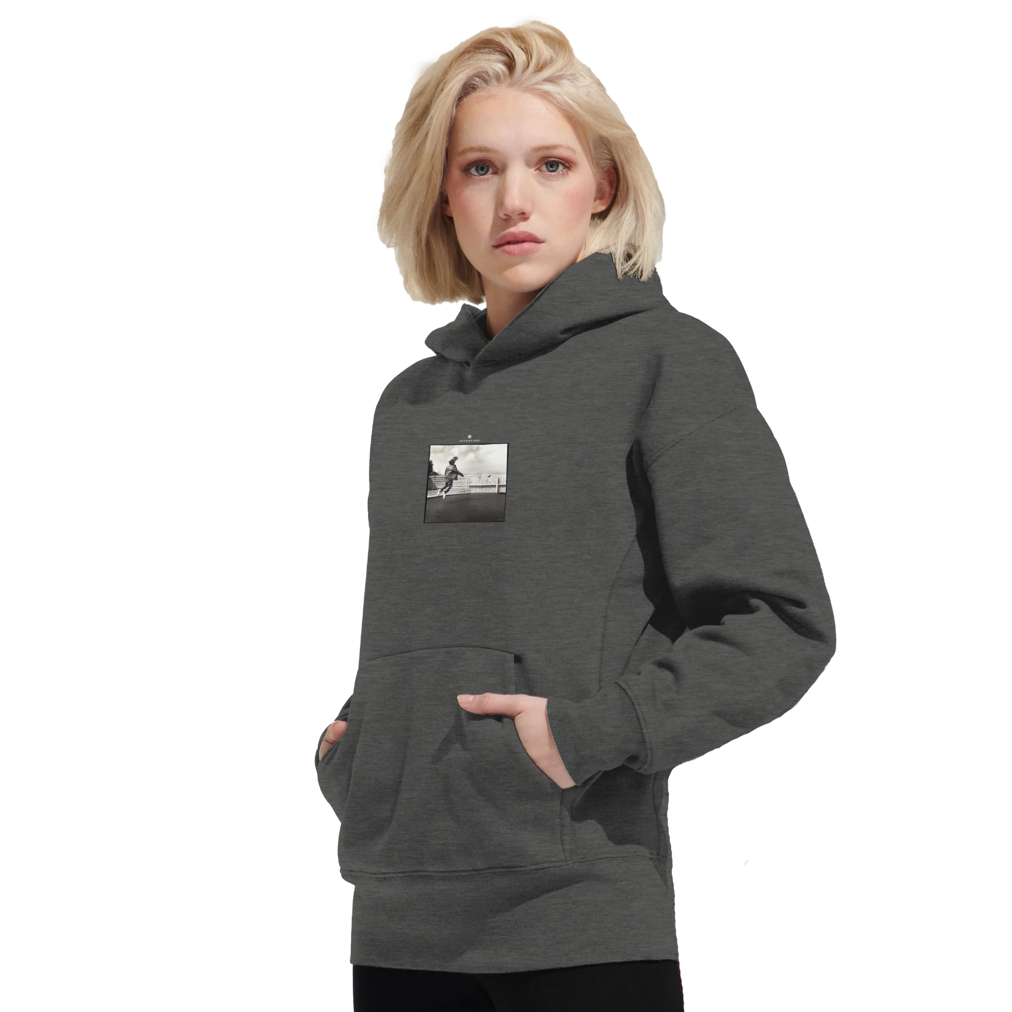 Transcendence - "Ready to Fly" Hoodie Grey Melange XS 5