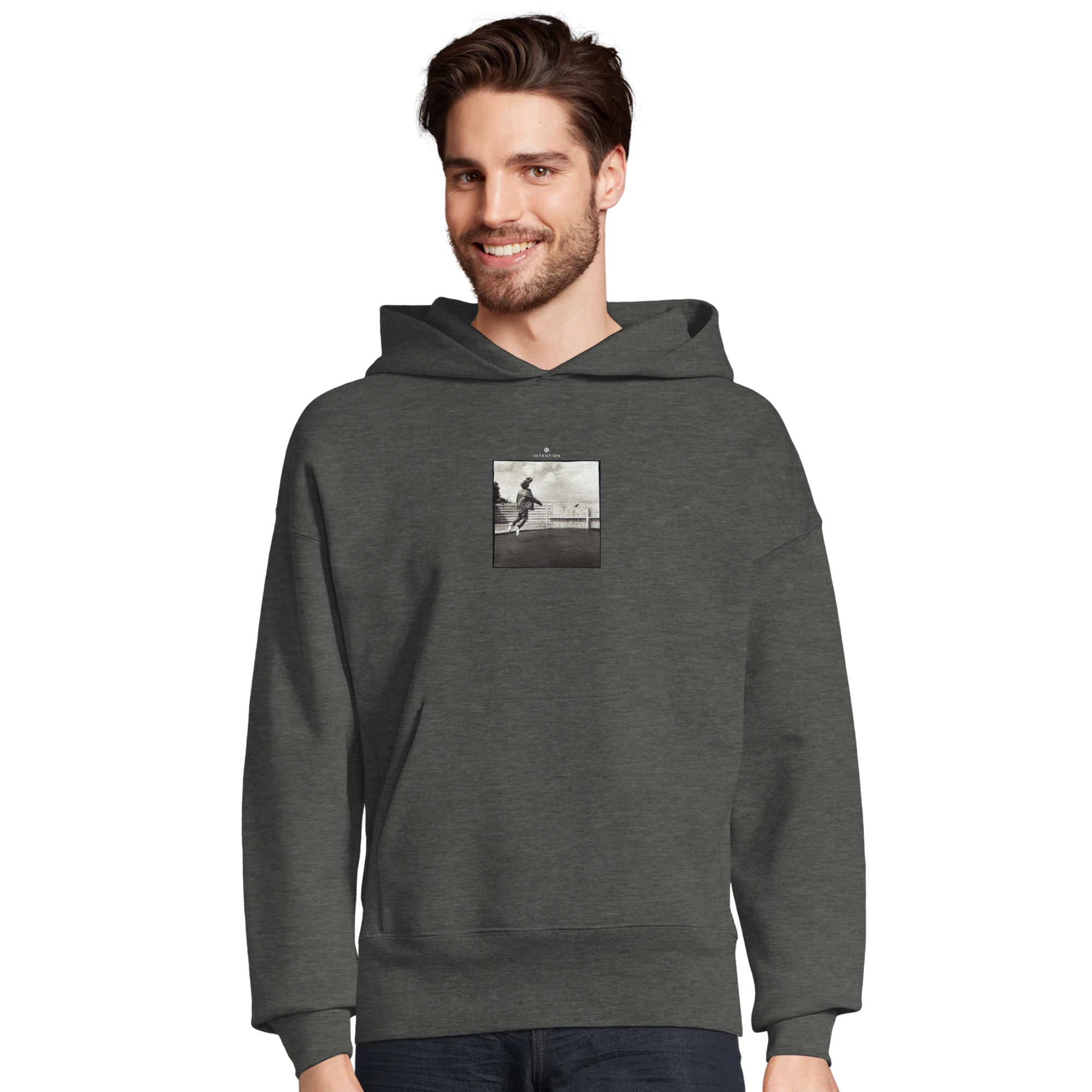 Transcendence - "Ready to Fly" Hoodie Grey Melange XS 3
