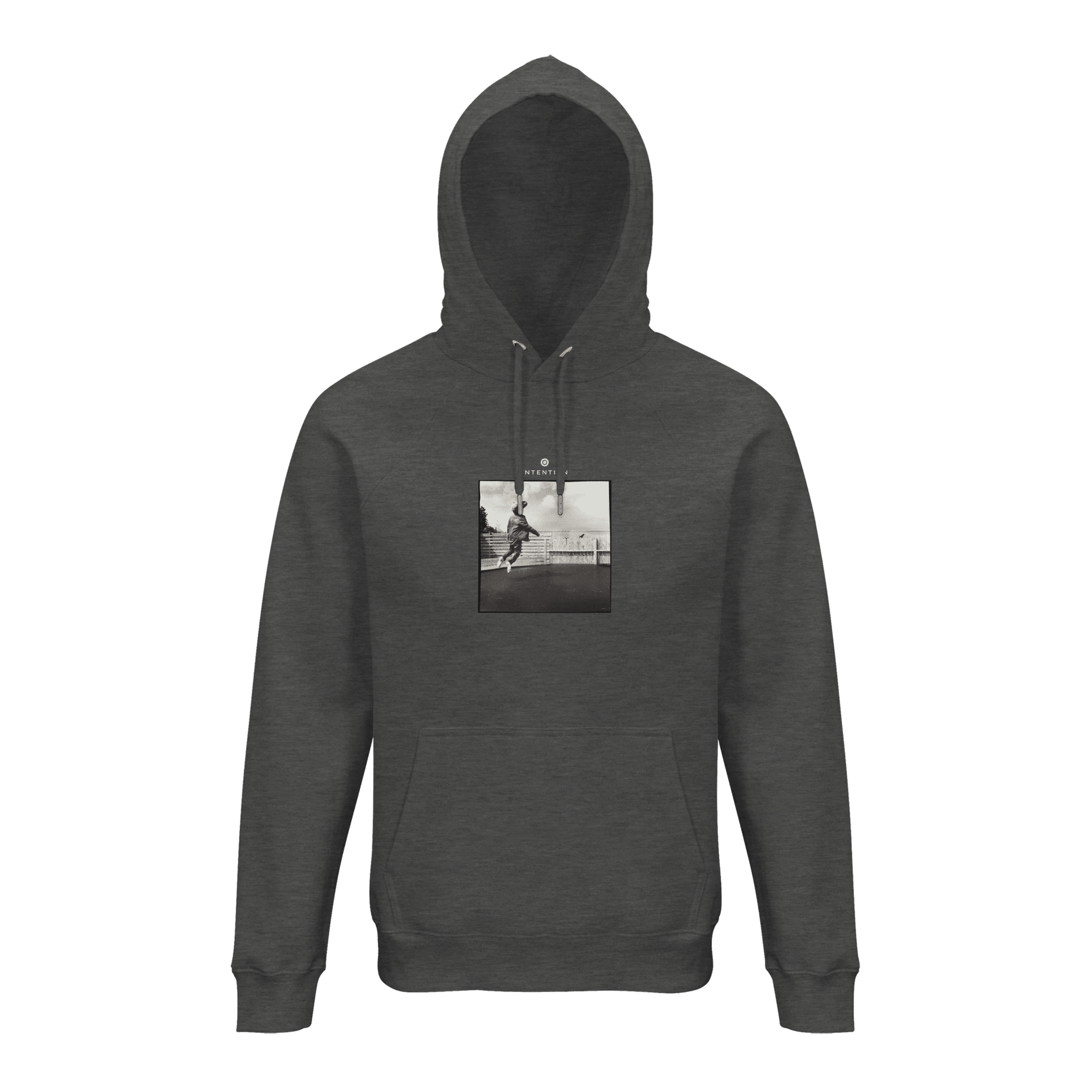 Transcendence - "Ready to Fly" Hoodie Grey Melange XS 29