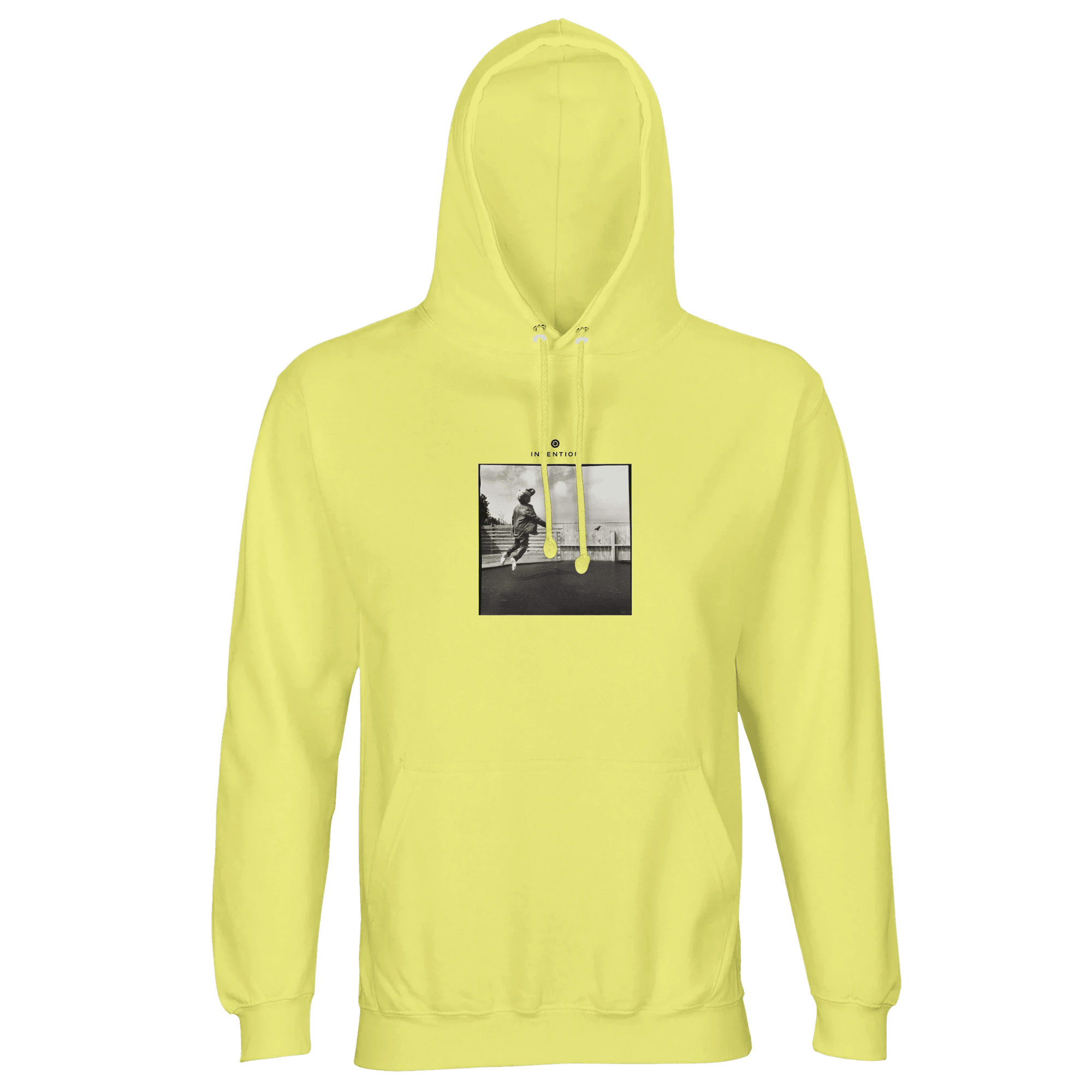 Transcendence - "Ready to Fly" Hoodie Light Yellow XS 1