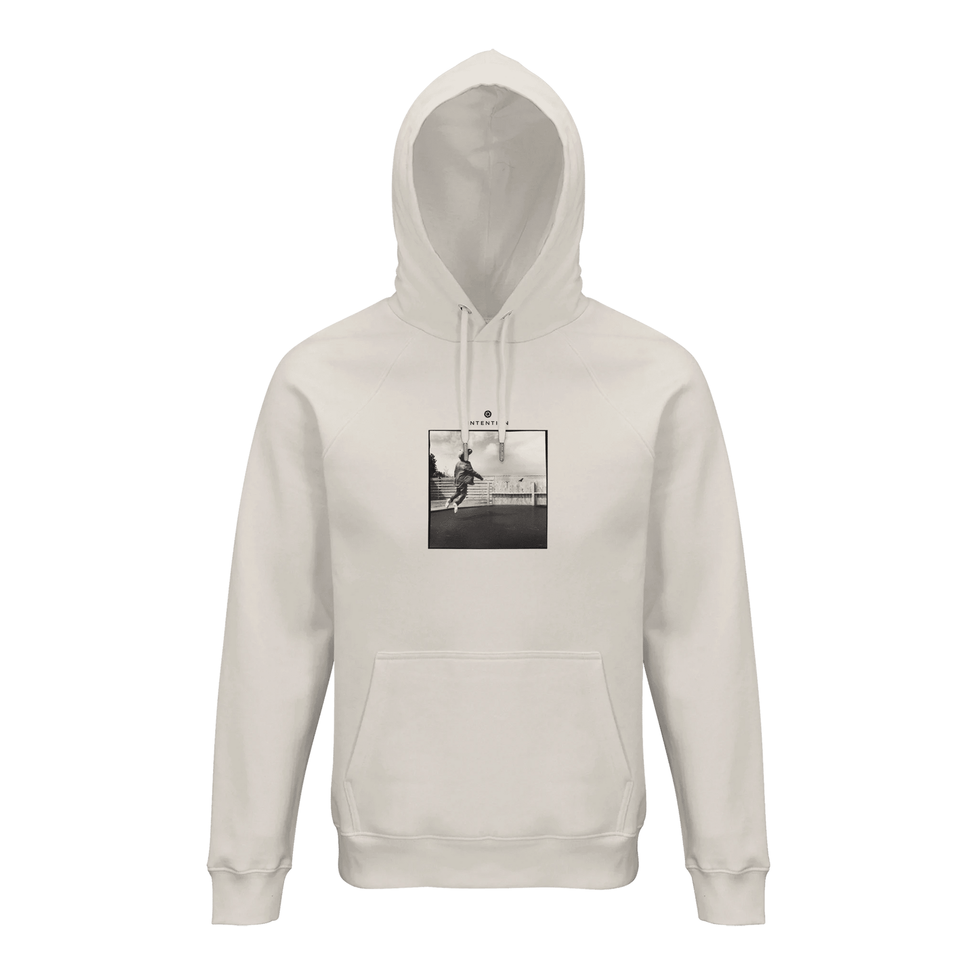Transcendence - "Ready to Fly" Hoodie Off White XS 4