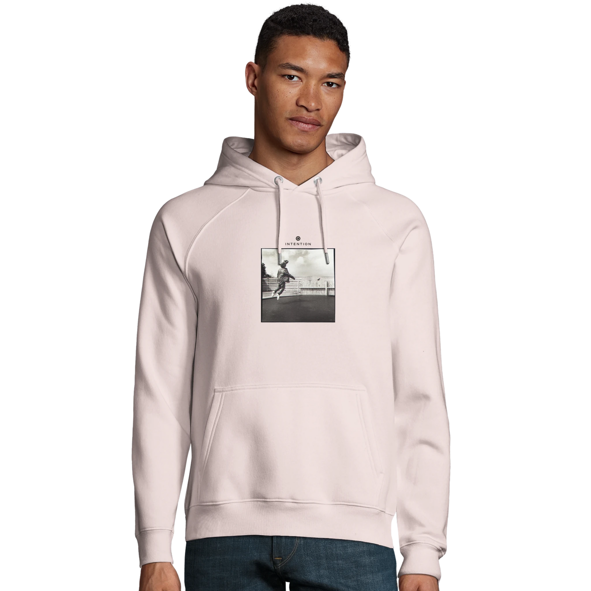 Transcendence - "Ready to Fly" Hoodie Pale Pink XS 41