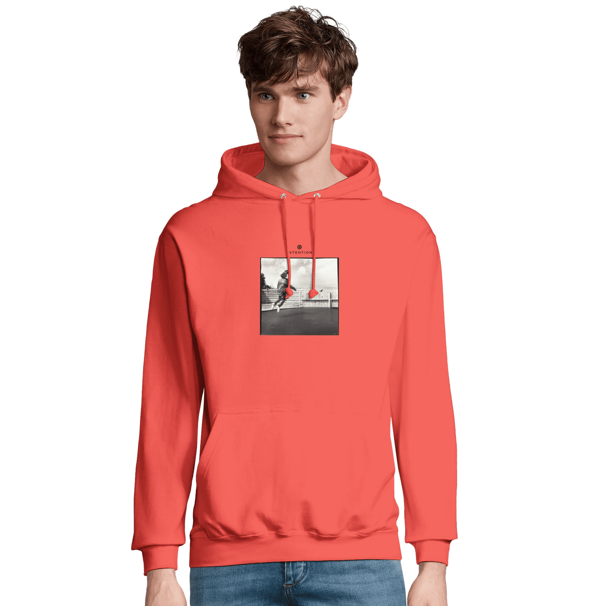 Transcendence - "Ready to Fly" Hoodie pop orange XS 3
