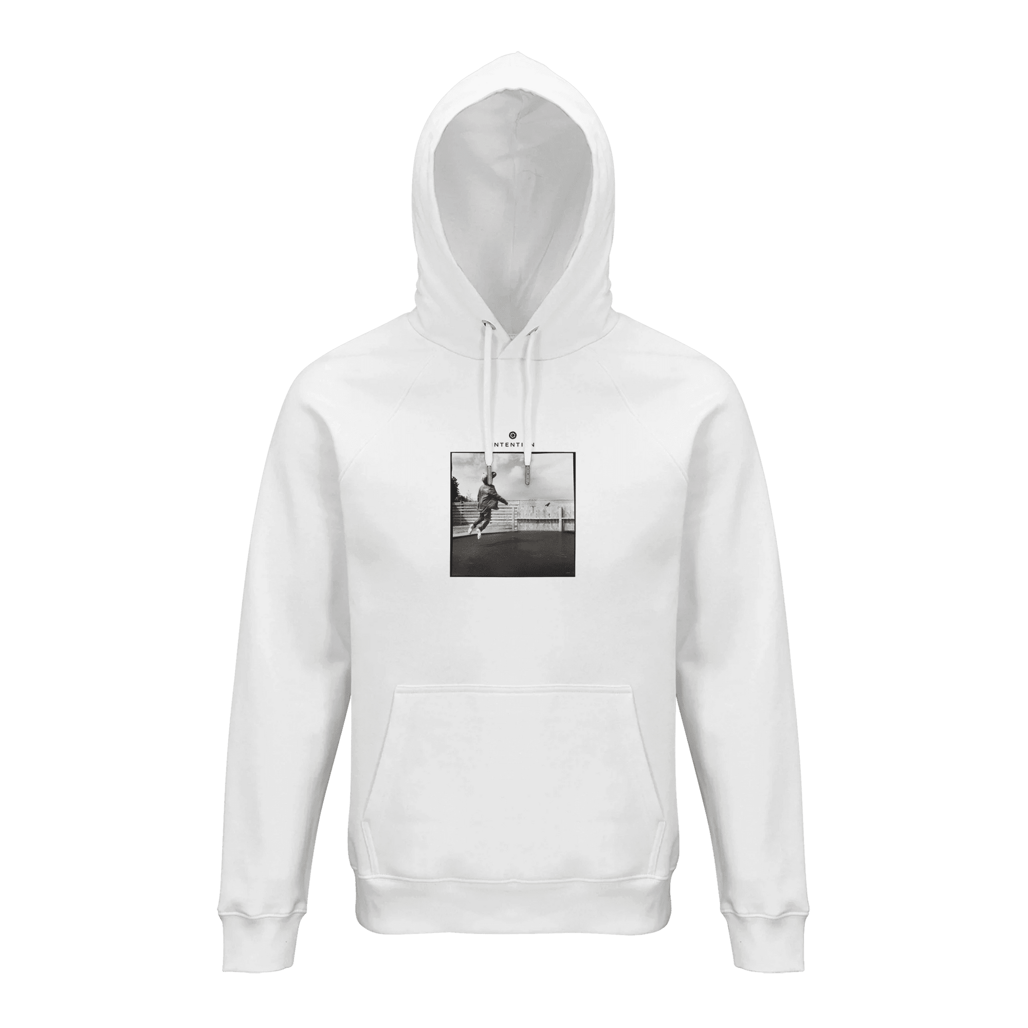 Transcendence - "Ready to Fly" Hoodie White XS 44