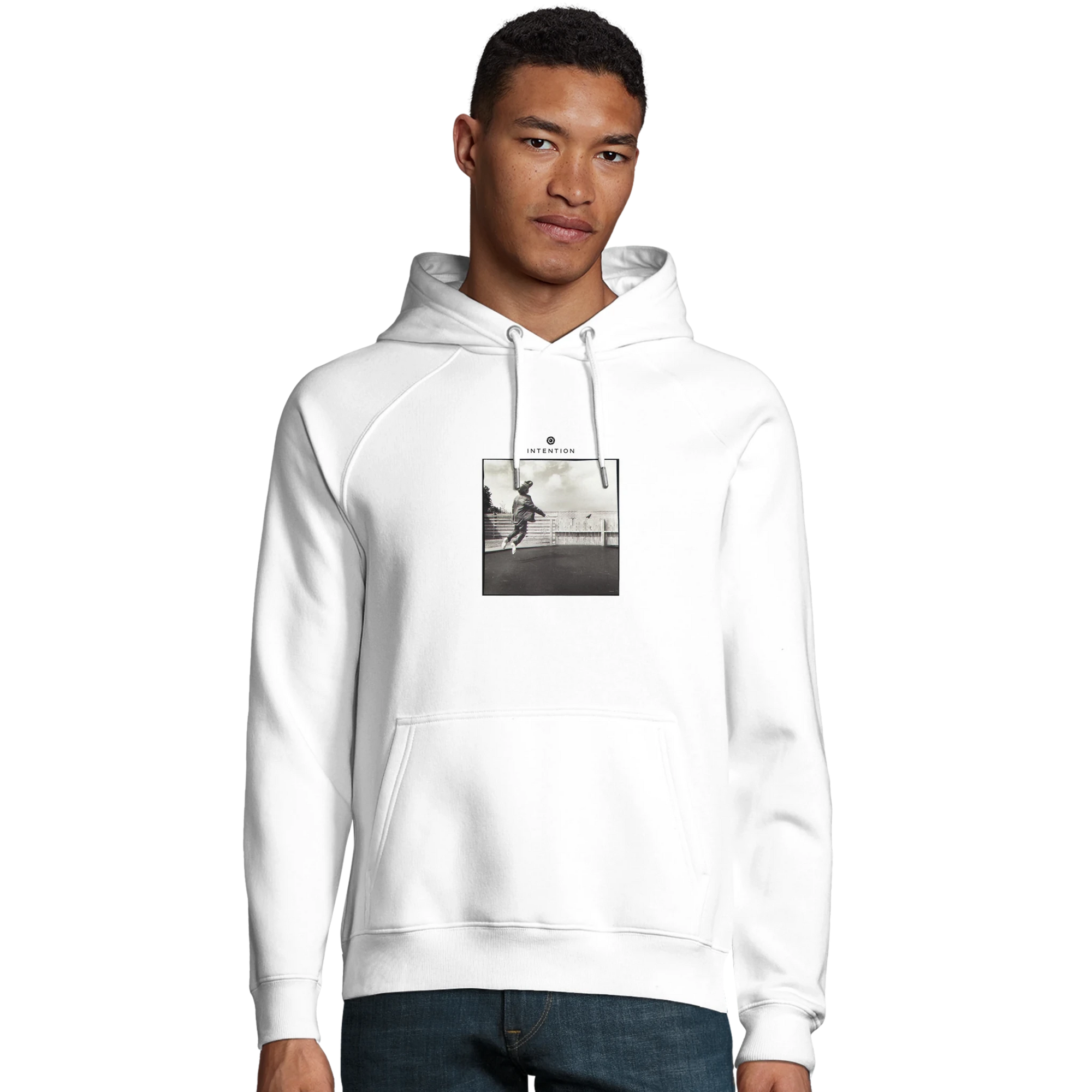 Transcendence - "Ready to Fly" Hoodie White XS 46