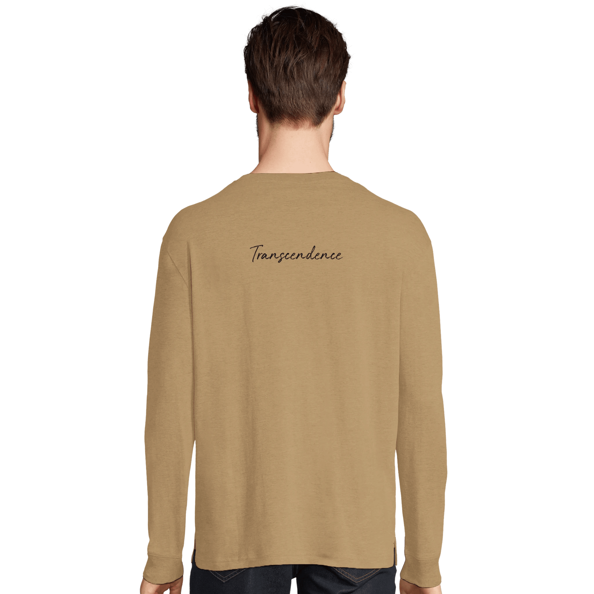 Transcendence - "Ready to Fly" Long sleeve dark beige XS 4