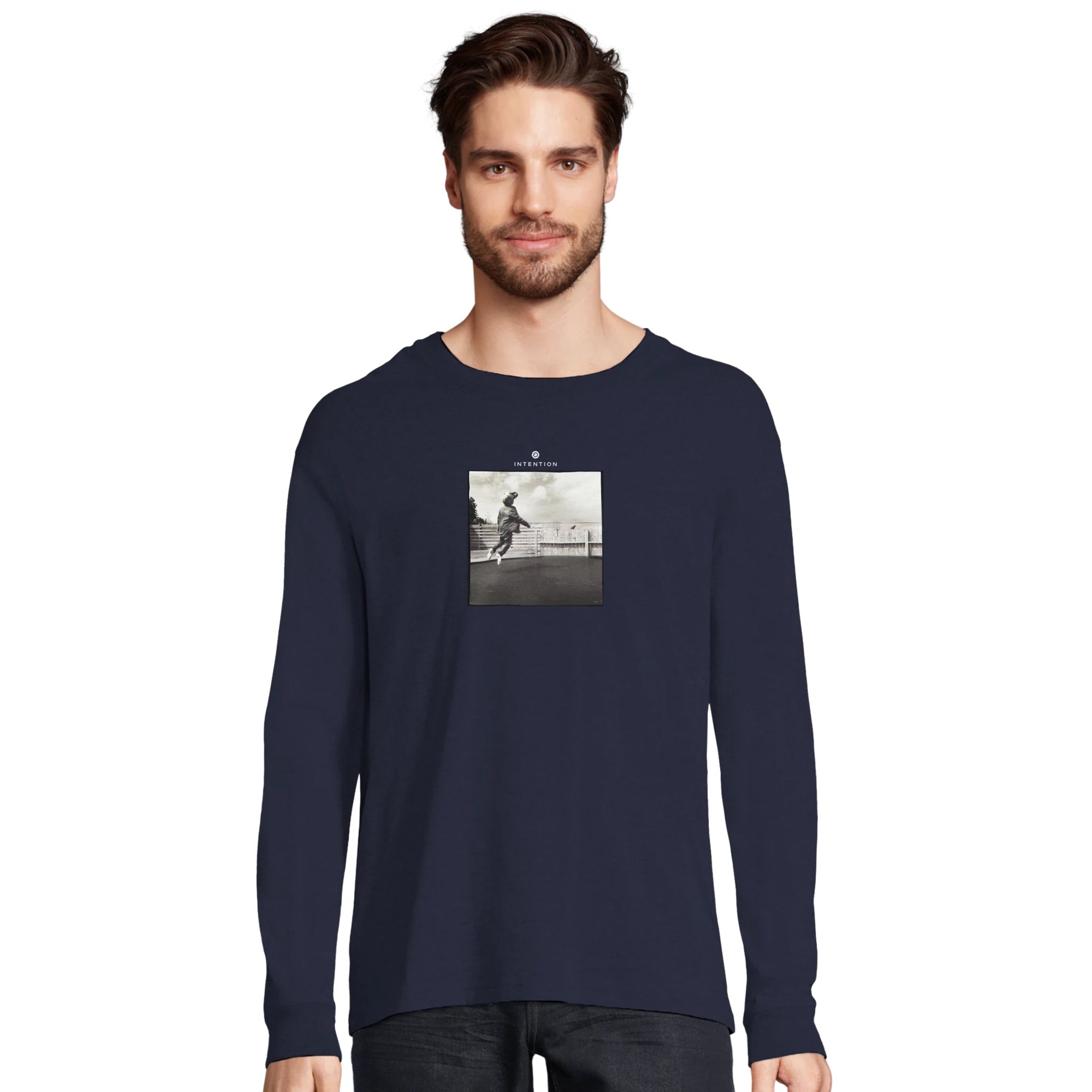 Transcendence - "Ready to Fly" Long sleeve French Navy XS 3
