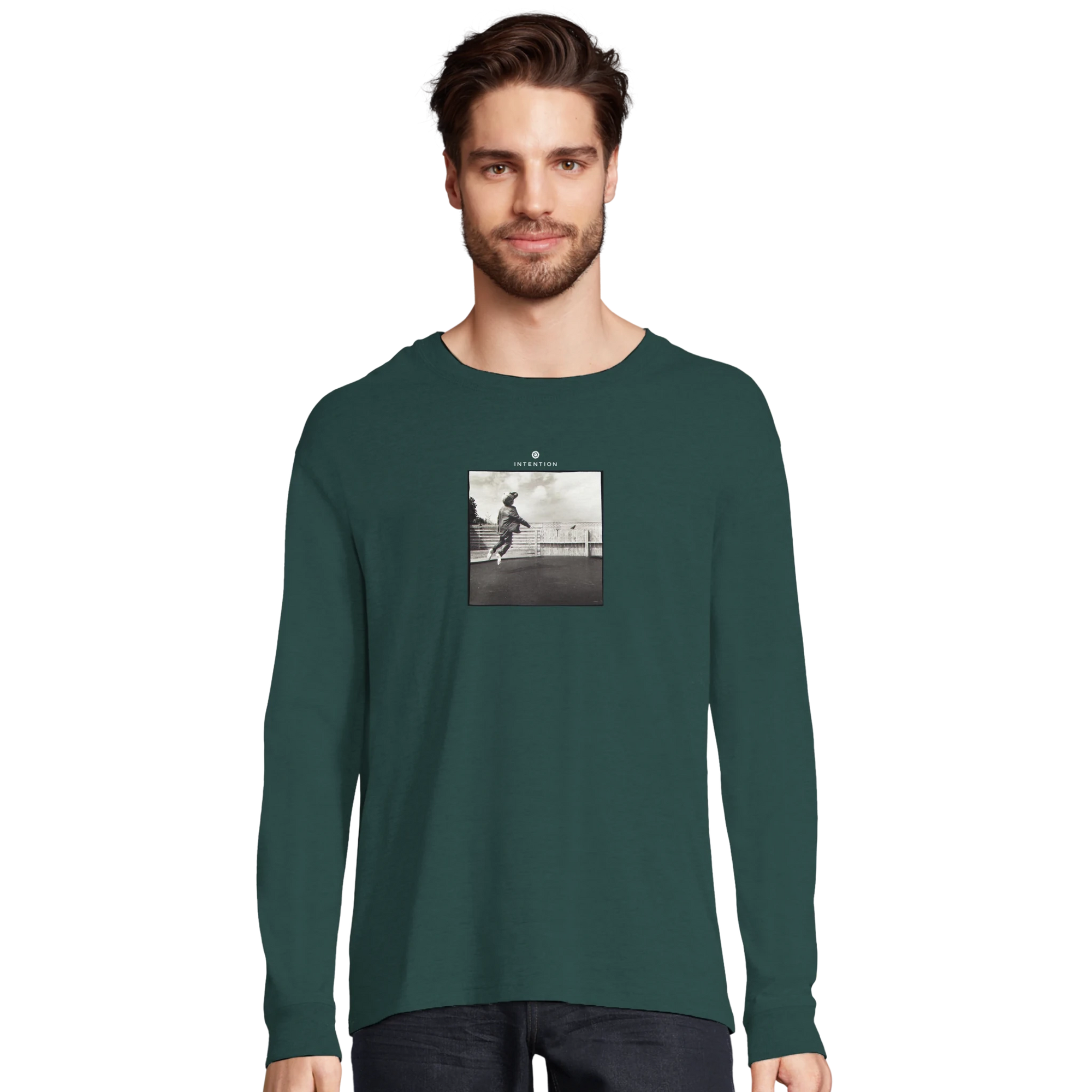 Transcendence - "Ready to Fly" Long sleeve green empire XS 3