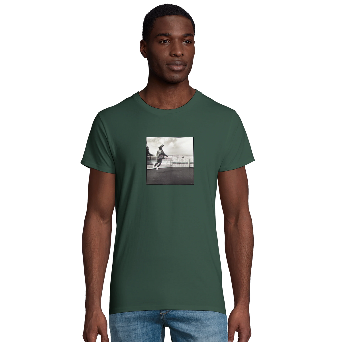 Transcendence - "Ready to Fly" T-shirt Bottle Green 4